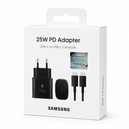 شاحن 25W مع كيبل SAMSUNG PD