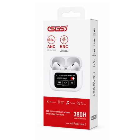 AIRPODS PRO SGS Tour 5 مع شاشة