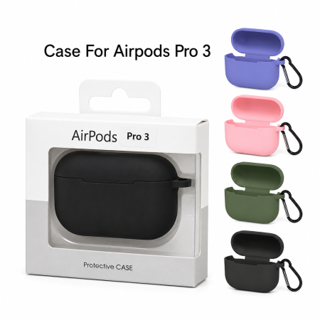 AirPods Pro 3 CASE SILICONE بيت حماية