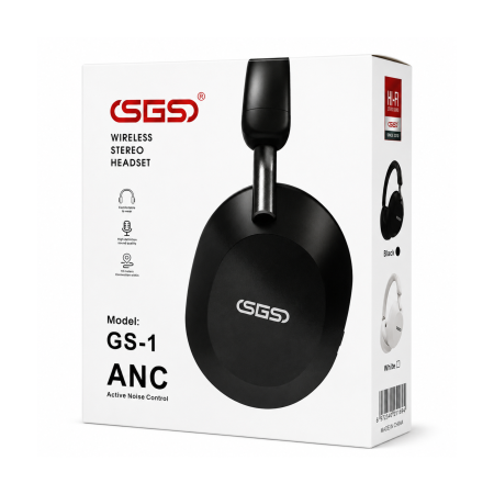هيدفون بلوتوث SGS GS-1 مع عزل صوت