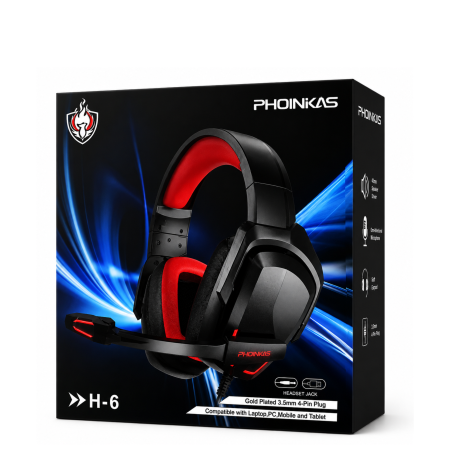 هيدفون Gaming PHOINIKAS 5.1