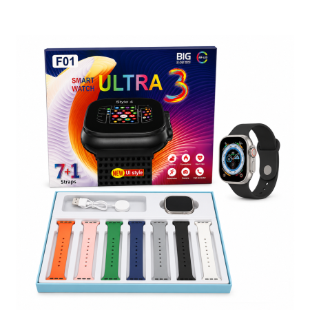 ساعة 7 قشاط ULTRA F01 7+1