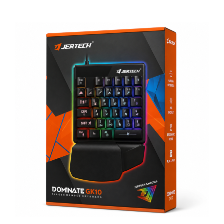 كيبورد Gaming JERTECH GK10 يد واحده
