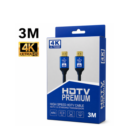 كيبل 3 متر HDMI 4K