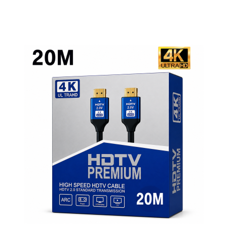 كيبل 20 متر HDMI 4K