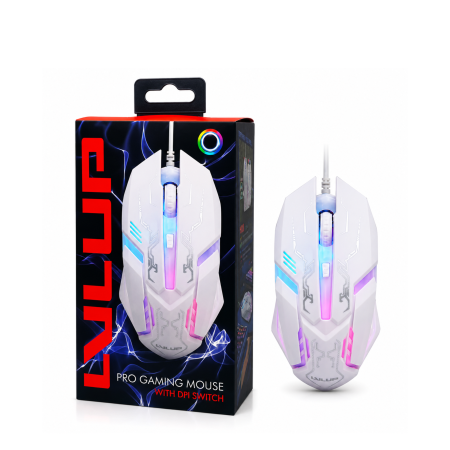 ماوس LVLUP سلكي Gaming DPI مضيئ