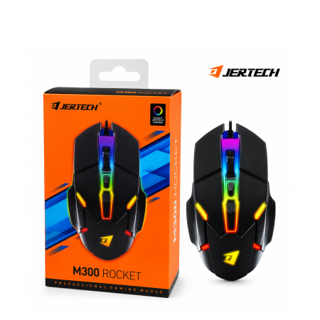 ماوس JERTECH M300 سلكي مضيئ
