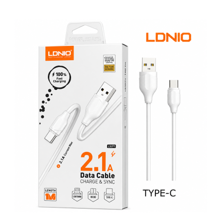 كيبل 1 متر Type C LDNIO