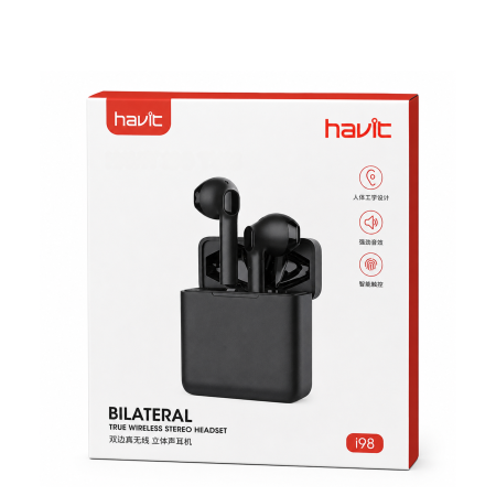سماعة بلوتوث AirPods HAVIT TWS I98