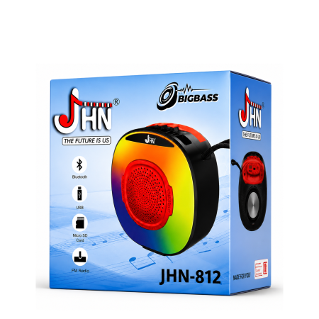 سبيكر بلوتوث RGB JHN-812 Bass
