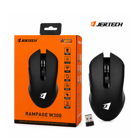ماوس لاسلكي Gaming JERTECH W300 DPI 2.4GHZ