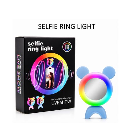 ضوء RING LIGHT على الموبايل RGB