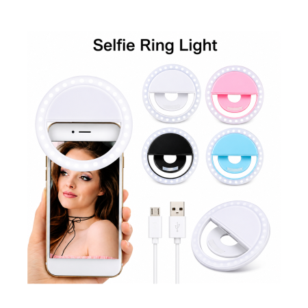 ضوء RING LIGHT على الموبايل