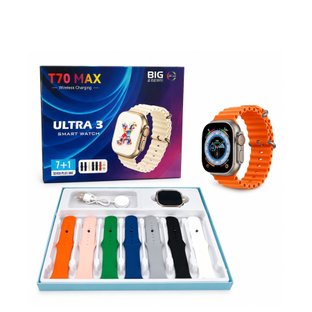 ساعة 7 قشاط ULTRA T70 MAX 7+1