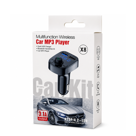 MP3 سيارة X8 بلوتوث