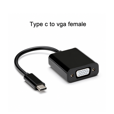 تحويلة Type C To VGA IN