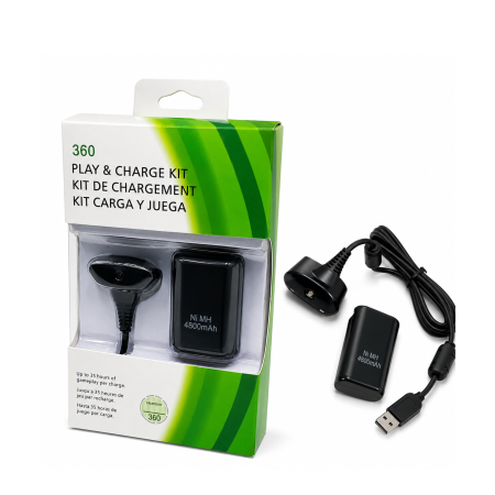 شاحن يد اكس بوكس XBOX 360 مع بطارية