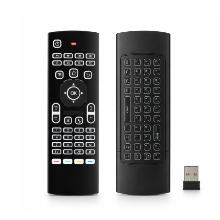 ريموت تلفاز مع ماوس هوائي AIRMOUSE و كيبورد