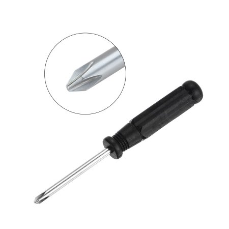 مفك مصلب اسود عادي صغير 3Mm