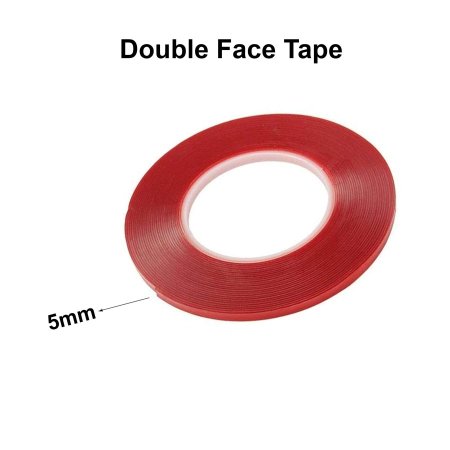 لاصق دبل فيس DOUBLE FACE 5Mm احمر