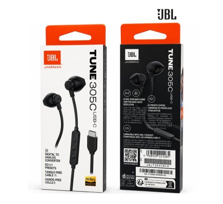 JBL By HARMAN Tune 305C USB-C