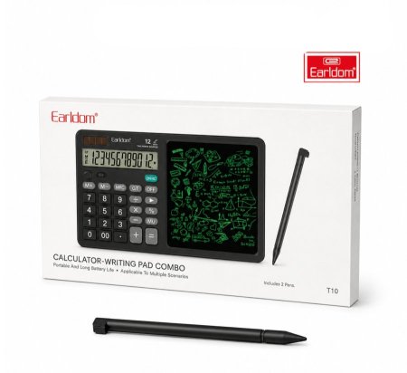 أله حاسبه مع لوحة كتابه EARLDOM T10