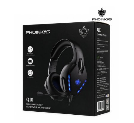هيدفون بلوتوث Gaming PHOINIKAS 5.1 Q10