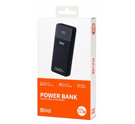 باوربانك BIVA 20000mAh 22.5W PD + USB