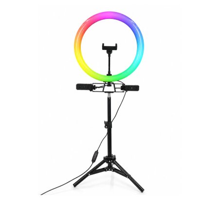 رينج لايت RGB Ring Light 33CM طول 0.5 متر
