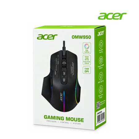 ماوس Gaming ACER سلكي OMW950 RGB