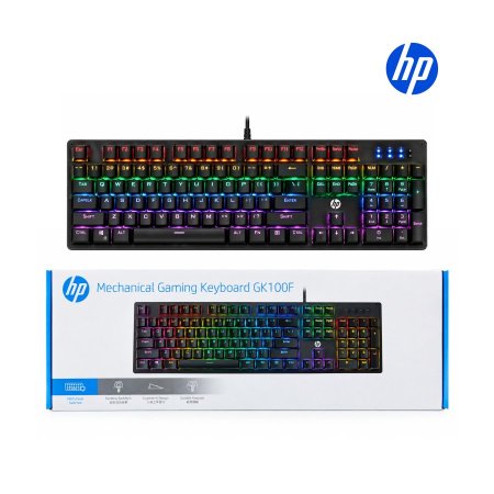 كيبورد ميكانيكال سلكي HP GK100F