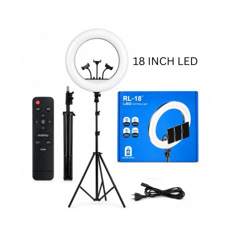 رينج لايت 18 انش RGB Ring Light طول 2 متر RL-18