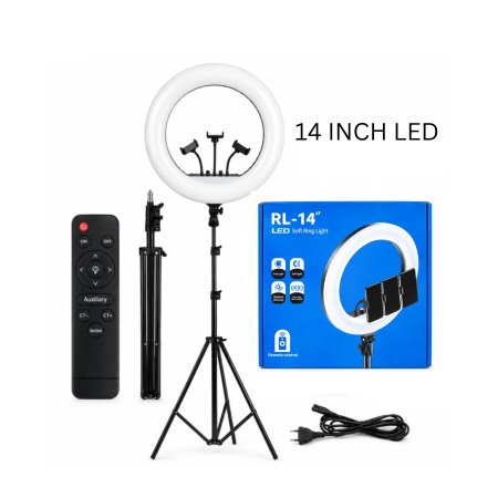 رينج لايت 14 انش RGB Ring Light طول 2 متر RL-14